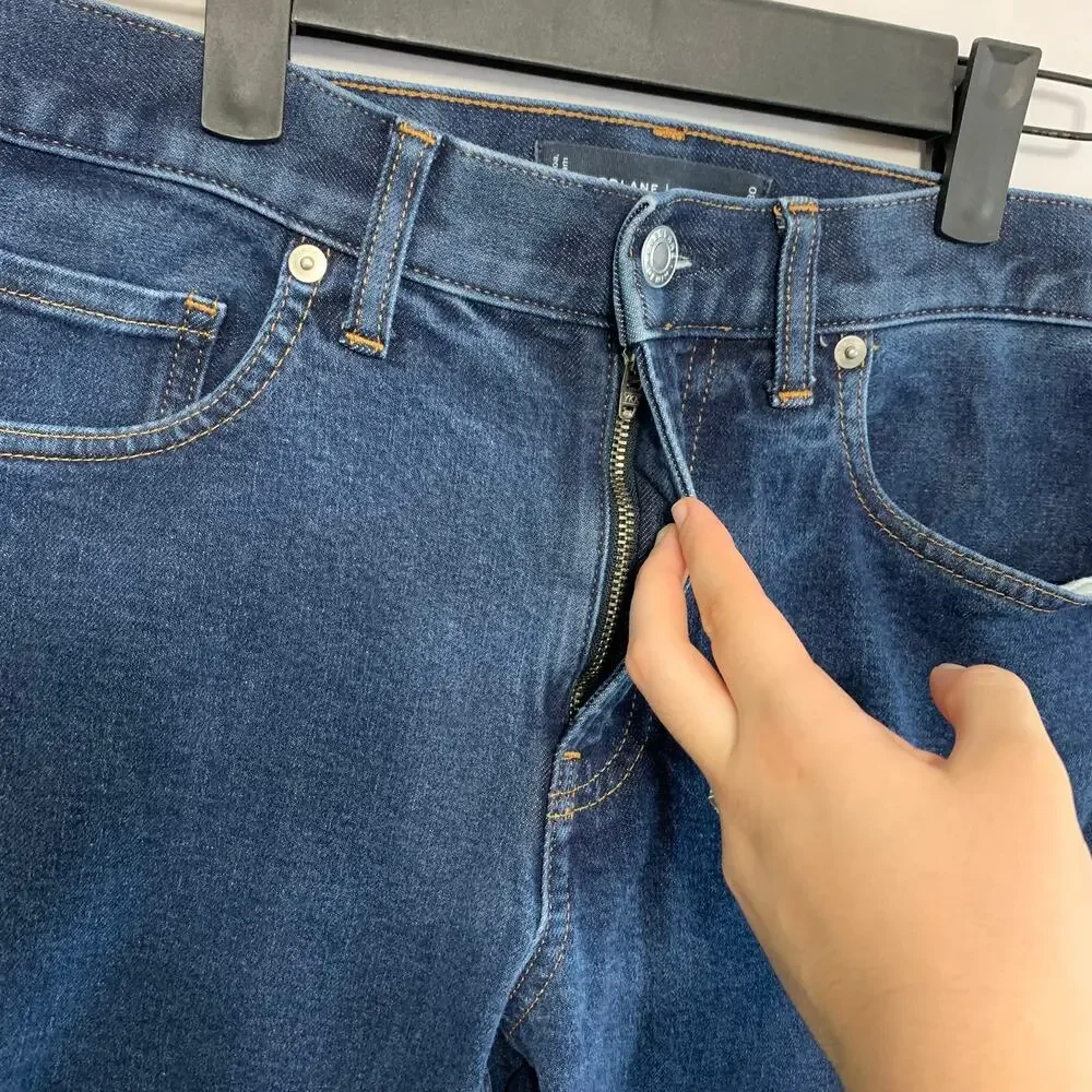 Everlane Uniform Dark Wash The Slim Jeans Men's Sz 31x30 Denim Straight Leg